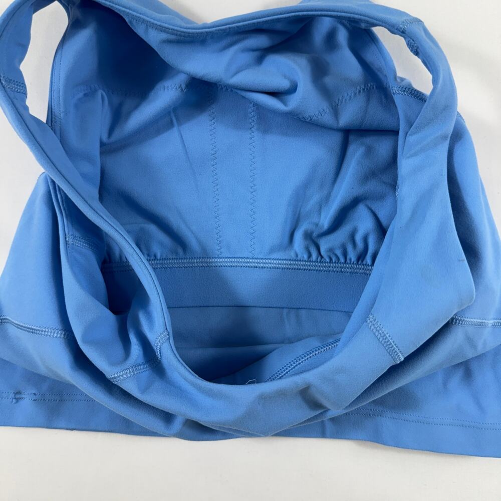 Lululemon Align Tank Tight Fit Cropped Length Size 2 A/B Cup Aero Blue - Picture 6 of 8